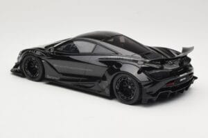 McLaren 720S LB Works ブラック GT Spirit 1:18 GT516 レジン - 画像 5/6