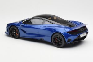 McLaren 750S ブルー GT Spirit 1:18 GT458 レジン - 画像 5/6