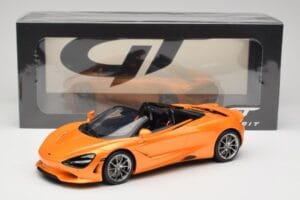 McLaren 750S Spider Papaya Orange GT Spirit 1:18 GT488 レジン - 画像 6/6