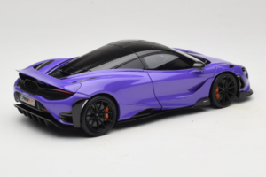McLaren 765LT パープル HPD 1:18 HPD18005 メタル - 画像 3/8