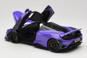 McLaren 765LT パープル HPD 1:18 HPD18005 メタル - 画像 5/8