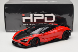 McLaren 765LT レッド HPD 1:18 HPD18006 メタル - 画像 8/8
