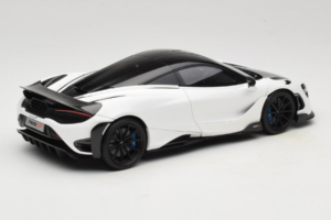 McLaren 765LT ホワイト HPD 1:18 HOD18007 メタル - 画像 3/8