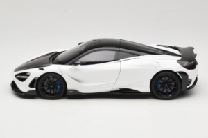 McLaren 765LT ホワイト HPD 1:18 HOD18007 メタル - 画像 4/8