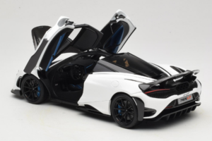 McLaren 765LT ホワイト HPD 1:18 HOD18007 メタル - 画像 5/8