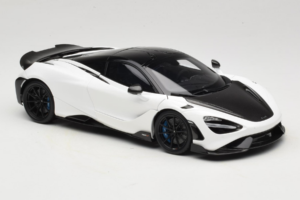 McLaren 765LT ホワイト HPD 1:18 HOD18007 メタル - 画像 6/8