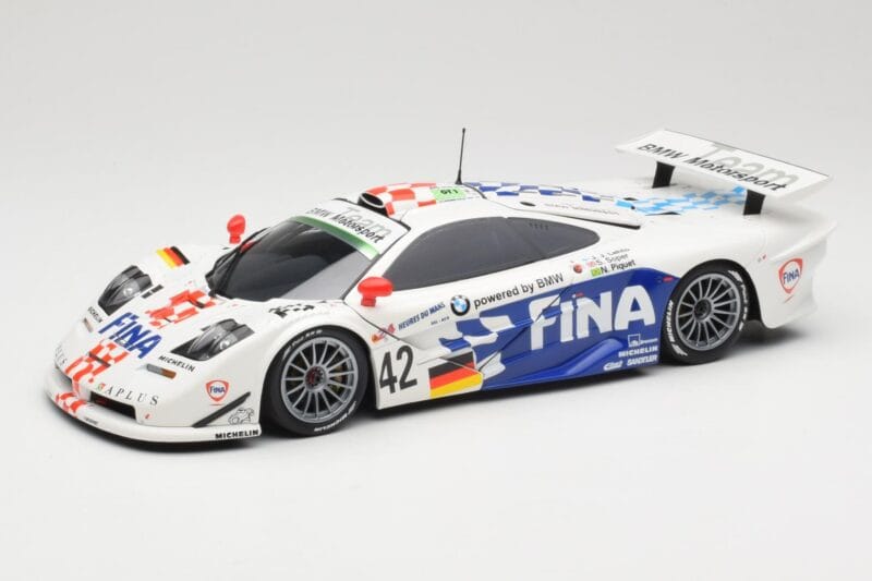 McLaren F1 GTR BMW Motorsport #42 J. Lehto / S. Soper / N. Piquet 24 Hours of Le Mans 1997 Minichamps 1:18 530133742 メタル