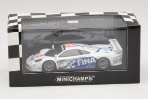 McLaren F1 GTR #9 Fina P. Kox / R. Ravaglia / A. Montermini 24 Hours of Le Mans 1997 Minichamps 1:43 MCLAREN002 メタル - 画像 5/5