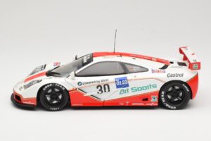 McLaren F1 GTR GT1 #30 West Competition J. Nielsen 1996 UT Models 1:18 39624 メタル - 画像 4/8