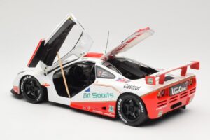 McLaren F1 GTR GT1 #30 West Competition J. Nielsen 1996 UT Models 1:18 39624 メタル - 画像 5/8