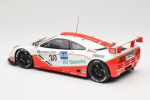 McLaren F1 GTR GT1 #30 West Competition J. Nielsen 1996 UT Models 1:18 39624 メタル - 画像 7/8