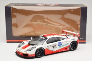 McLaren F1 GTR GT1 #30 West Competition J. Nielsen 1996 UT Models 1:18 39624 メタル - 画像 8/8