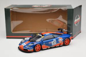 McLaren F1 GTR Gulf #33 R. Bellm / M. Weaver / J-J. Lehto 24 Hours of Le Mans 1996 UT Models 1:18 530161833 メタル - 画像 8/8