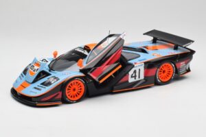 McLaren F1 GTR Gulf #41 P. Gounon / S. Oloffson 24 Hours of Le Mans 1997 Minichamps 1:18 530133741 メタル - 画像 2/8