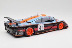 McLaren F1 GTR Gulf #41 P. Gounon / S. Oloffson 24 Hours of Le Mans 1997 Minichamps 1:18 530133741 メタル - 画像 3/8