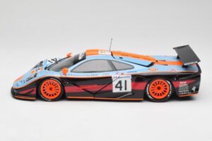 McLaren F1 GTR Gulf #41 P. Gounon / S. Oloffson 24 Hours of Le Mans 1997 Minichamps 1:18 530133741 メタル - 画像 4/8