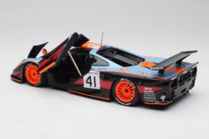 McLaren F1 GTR Gulf #41 P. Gounon / S. Oloffson 24 Hours of Le Mans 1997 Minichamps 1:18 530133741 メタル - 画像 5/8