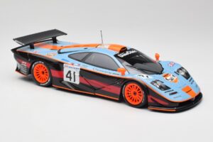 McLaren F1 GTR Gulf #41 P. Gounon / S. Oloffson 24 Hours of Le Mans 1997 Minichamps 1:18 530133741 メタル - 画像 6/8