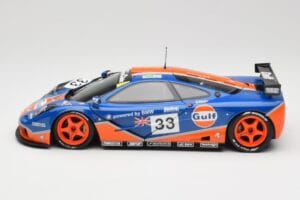 McLaren F1 GTR Gulf Racing #33 S. Bellm / A. Weaver / J. Lehto 24 Hours of Le Mans 1996 Minichamps 1:18 530133633 メタル - 画像 4/8