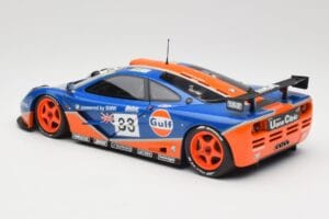 McLaren F1 GTR Gulf Racing #33 S. Bellm / A. Weaver / J. Lehto 24 Hours of Le Mans 1996 Minichamps 1:18 530133633 メタル - 画像 7/8