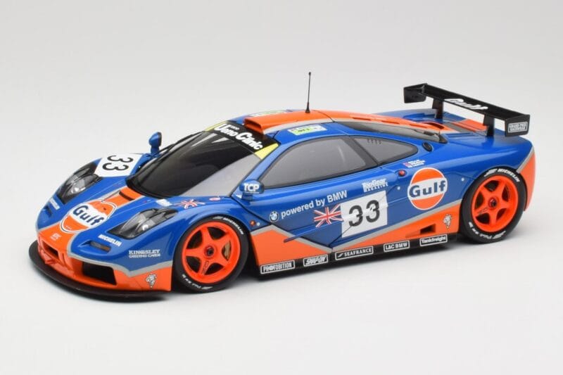 McLaren F1 GTR Gulf Racing #33 S. Bellm / A. Weaver / J. Lehto 24 Hours of Le Mans 1996 Minichamps 1:18 530133633 メタル
