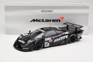 McLaren F1 GTR Gulf Team Davidoff #41 T. Bscher / E. Pirro / R. Capello 24 Hours of Le Mans 1998 Minichamps 1:18 530133841 メタ - 画像 8/8