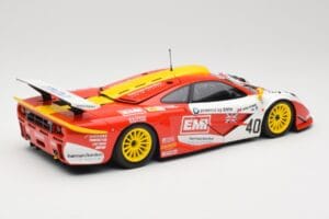 McLaren F1 GTR Gulf Team Davidoff #40 D. O'Rourke / G. Sugden / J. Auberlein 24 Hours of Le Mans 1998 Minichamps 1:18 5301338 - 画像 3/8