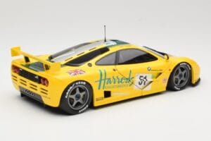 McLaren F1 GTR Harrods Mach One Racing #51 A. Wallace / D. Bell / J. Bell 24 Hours of Le Mans 1995 Minichamps 1:18 530133551  - 画像 3/8