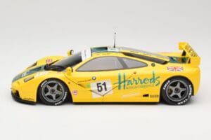 McLaren F1 GTR Harrods Mach One Racing #51 A. Wallace / D. Bell / J. Bell 24 Hours of Le Mans 1995 Minichamps 1:18 530133551  - 画像 4/8