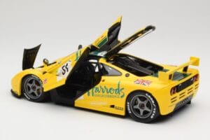 McLaren F1 GTR Harrods Mach One Racing #51 A. Wallace / D. Bell / J. Bell 24 Hours of Le Mans 1995 Minichamps 1:18 530133551  - 画像 5/8