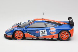 McLaren F1 GTR #34 Gulf Racing 1996 UT Models 1:18 39621 メタル - 画像 4/8