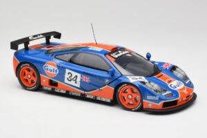 McLaren F1 GTR #34 Gulf Racing 1996 UT Models 1:18 39621 メタル - 画像 6/8