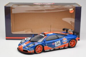 McLaren F1 GTR #34 Gulf Racing 1996 UT Models 1:18 39621 メタル - 画像 8/8