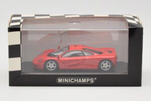 McLaren F1 レッド Minichamps 1:43 433133438 メタル - 画像 4/4
