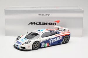 McLaren F1 GTR Team Bigazzi #39 N. Piquet / A. Cecotto / D. Sullivan 24 Hours of Le Mans 1996 Minichamps 1:18 530133639 メタル - 画像 8/8