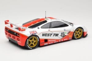 McLaren F1 GTR West Competition #49 J. Nielsen / J. Mass / T. Bscher 24 Hours of Le Mans 1995 Minichamps 1:18 530133549 メタル - 画像 3/8
