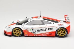 McLaren F1 GTR West Competition #49 J. Nielsen / J. Mass / T. Bscher 24 Hours of Le Mans 1995 Minichamps 1:18 530133549 メタル - 画像 4/8