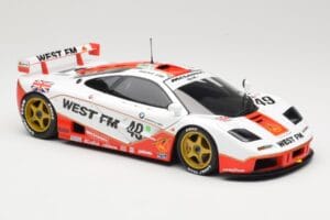 McLaren F1 GTR West Competition #49 J. Nielsen / J. Mass / T. Bscher 24 Hours of Le Mans 1995 Minichamps 1:18 530133549 メタル - 画像 6/8