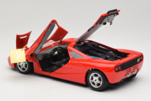 McLaren F1 High Mirror Light Red Guiloy 1:18 67505 メタル - 画像 5/8