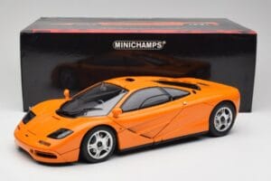 McLaren F1 オレンジ Minichamps 1:12 530133131 メタル - 画像 9/9