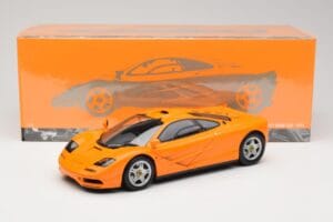 McLaren F1 オレンジ Minichamps 1:18 530133421 メタル - 画像 8/8