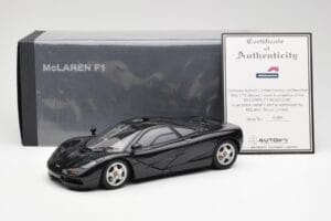 McLaren F1 Road Car ブラック AUTOart 1:18 76002 メタル - 画像 8/8
