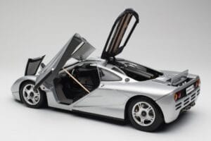 McLaren F1 シルバー Minichamps 1:12 530133129 メタル - 画像 5/8