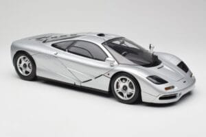McLaren F1 シルバー Minichamps 1:12 530133129 メタル - 画像 6/8