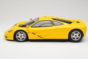 McLaren F1 イエロー Minichamps 1:12 530133121 メタル - 画像 5/9