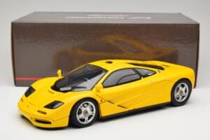 McLaren F1 イエロー Minichamps 1:12 530133121 メタル - 画像 9/9