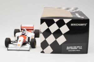 McLaren Ford MP4/8 #7 M. Hakkinen 1993 Minichamps 1:18 530931837 メタル - 画像 6/6