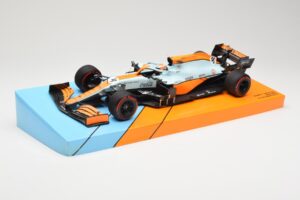 McLaren MCL35M #4 L. Norris 3rd Place Monaco GP 2021 Minichamps 1:18 533212402 メタル - 画像 2/6