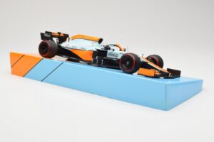 McLaren MCL35M #4 L. Norris 3rd Place Monaco GP 2021 Minichamps 1:18 533212402 メタル - 画像 4/6