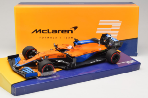 McLaren MCL35M Mercedes #3 D. Ricciardo McLaren F1 Team Bahrain Grand Prix 2021 Minichamps 1:18 533211803 レジン - 画像 7/7